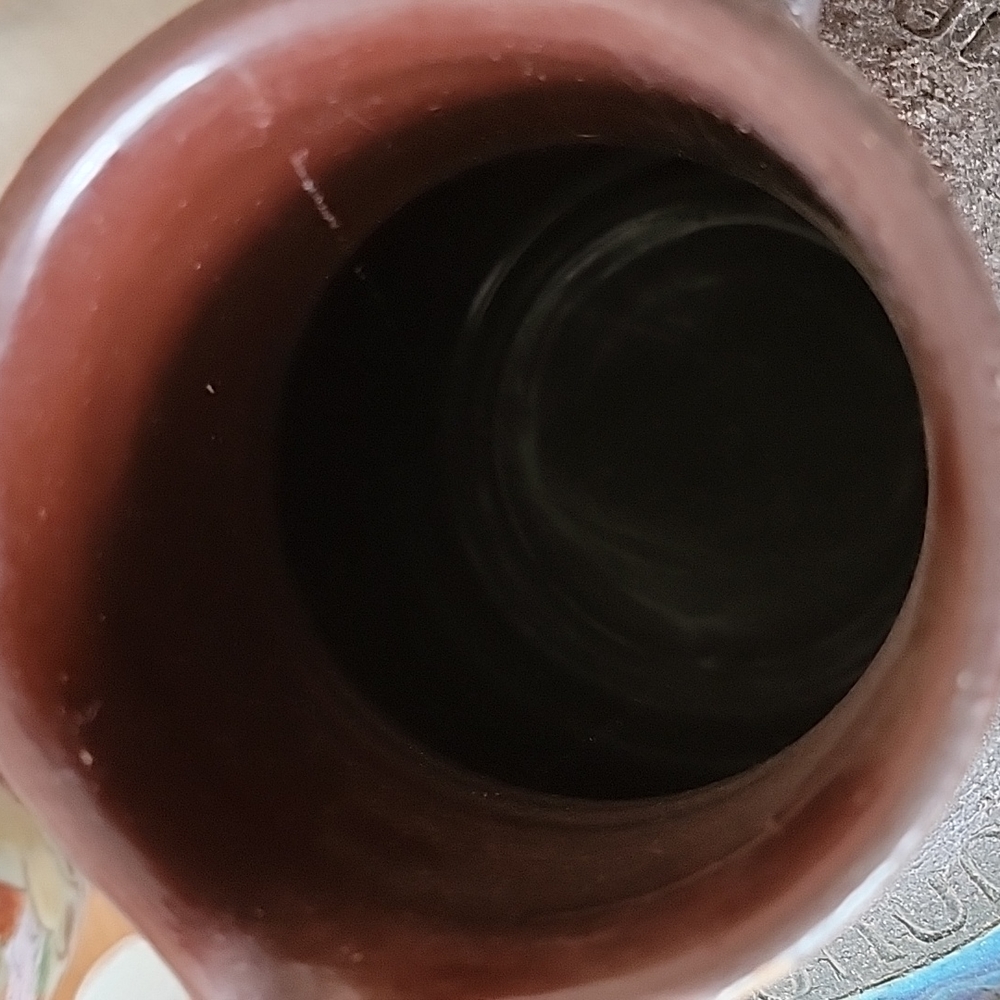 Ceramic water pitcher